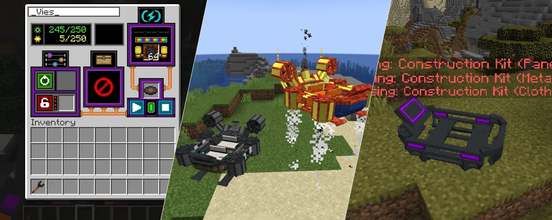ViesCraft Machines — ViesCraft Machines screenshots 1–3