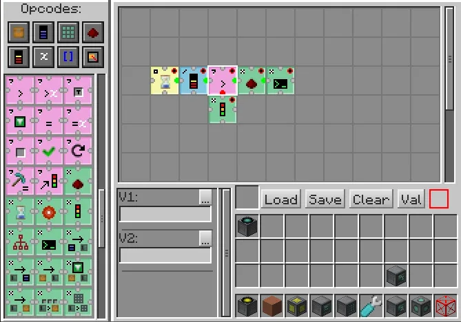 RFTools Control — RFTools Control screenshot