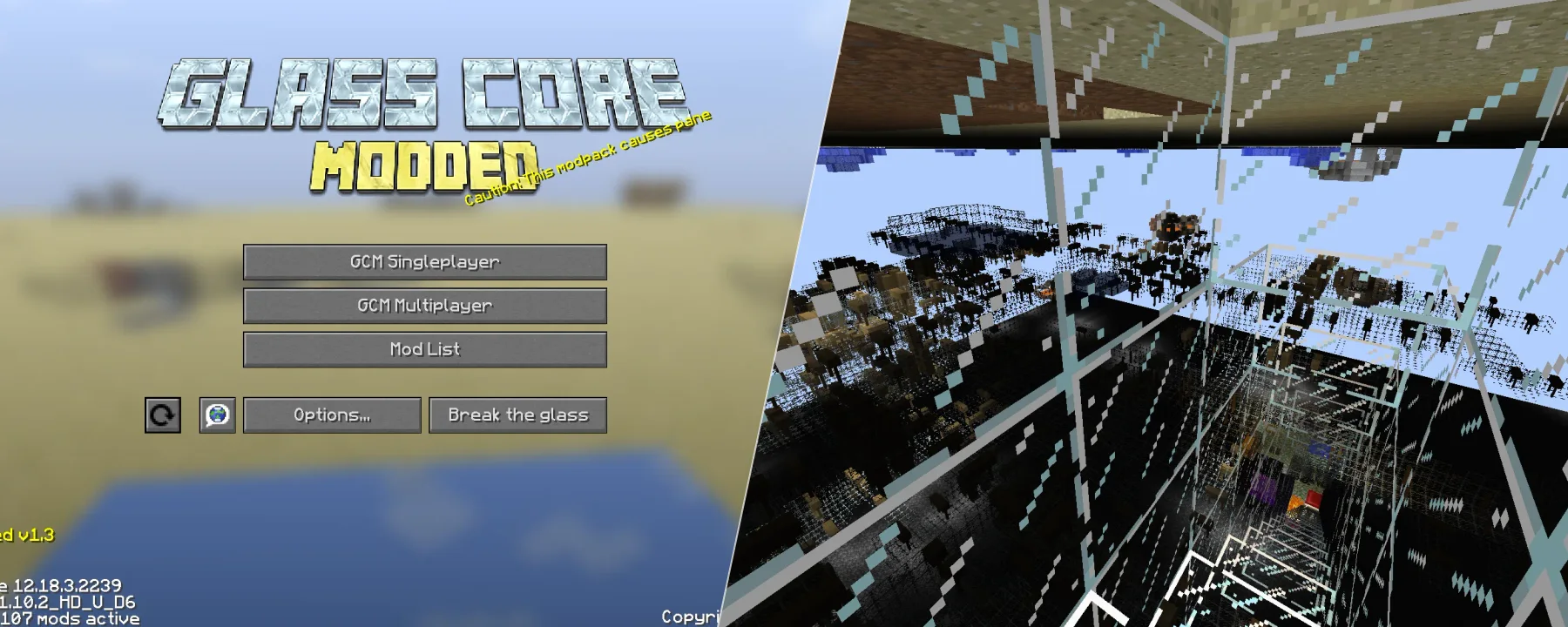Glass Core Modded — Glass Core Modded screenshots 1–2