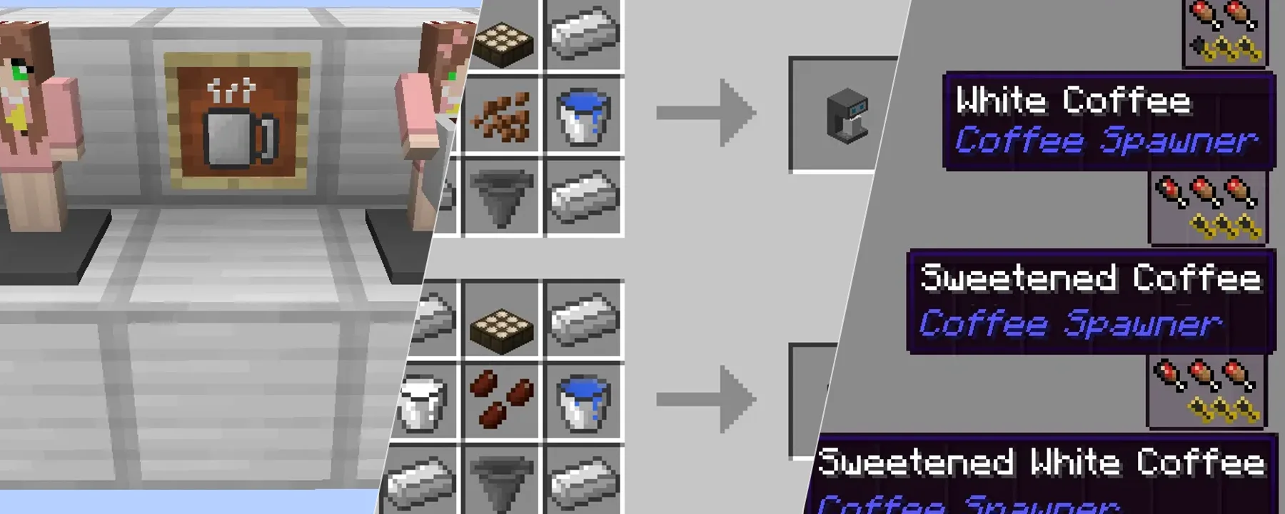 Coffee Spawner — Coffee Spawner screenshots 1–3