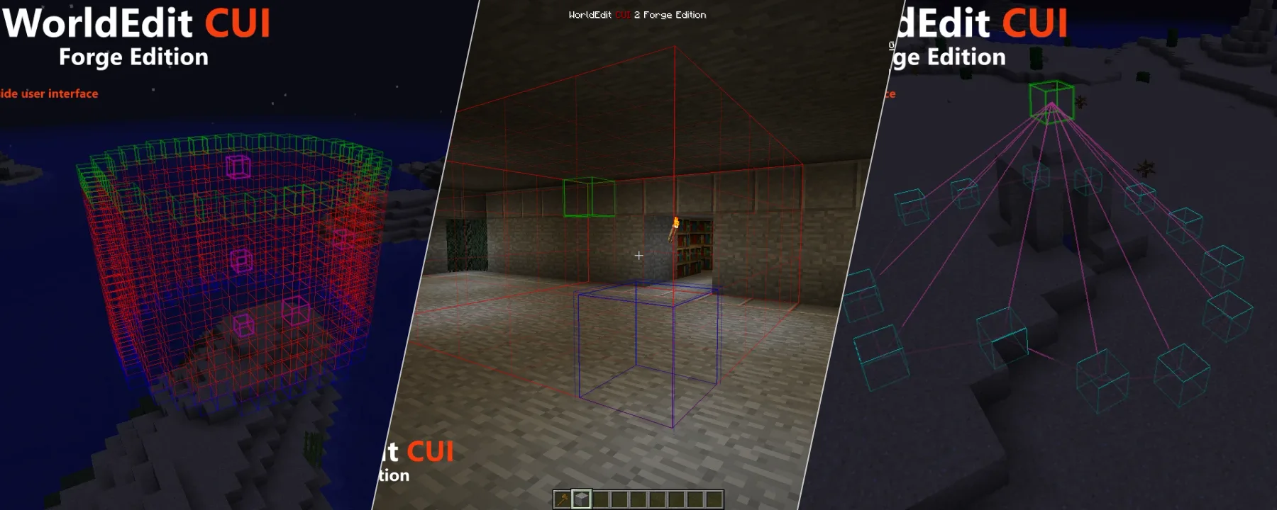 WorldEditCUI Forge Edition 2 — WorldEditCUI Forge Edition 2 screenshots 1–3