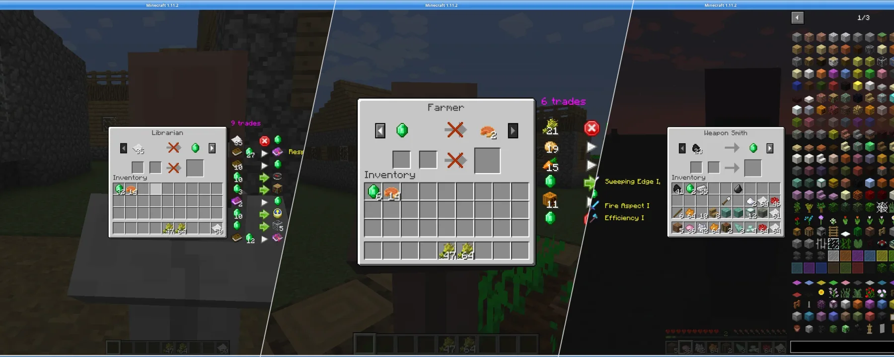 EasierVillagerTrading — EasierVillagerTrading screenshots 1–3