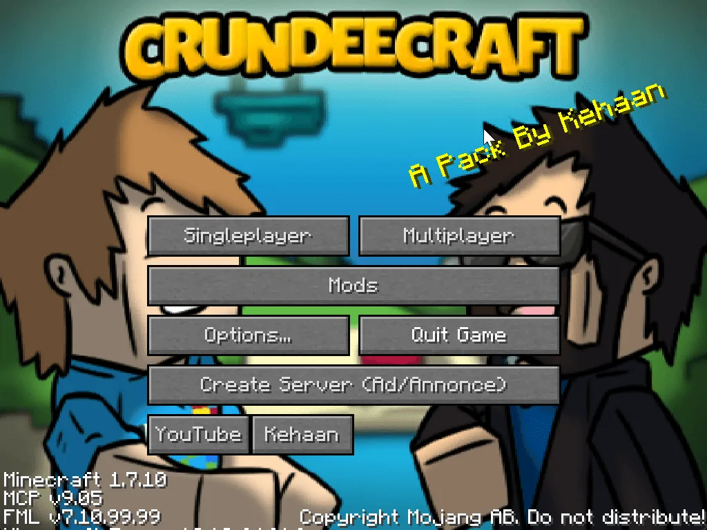 Crundee Craft — Menu
