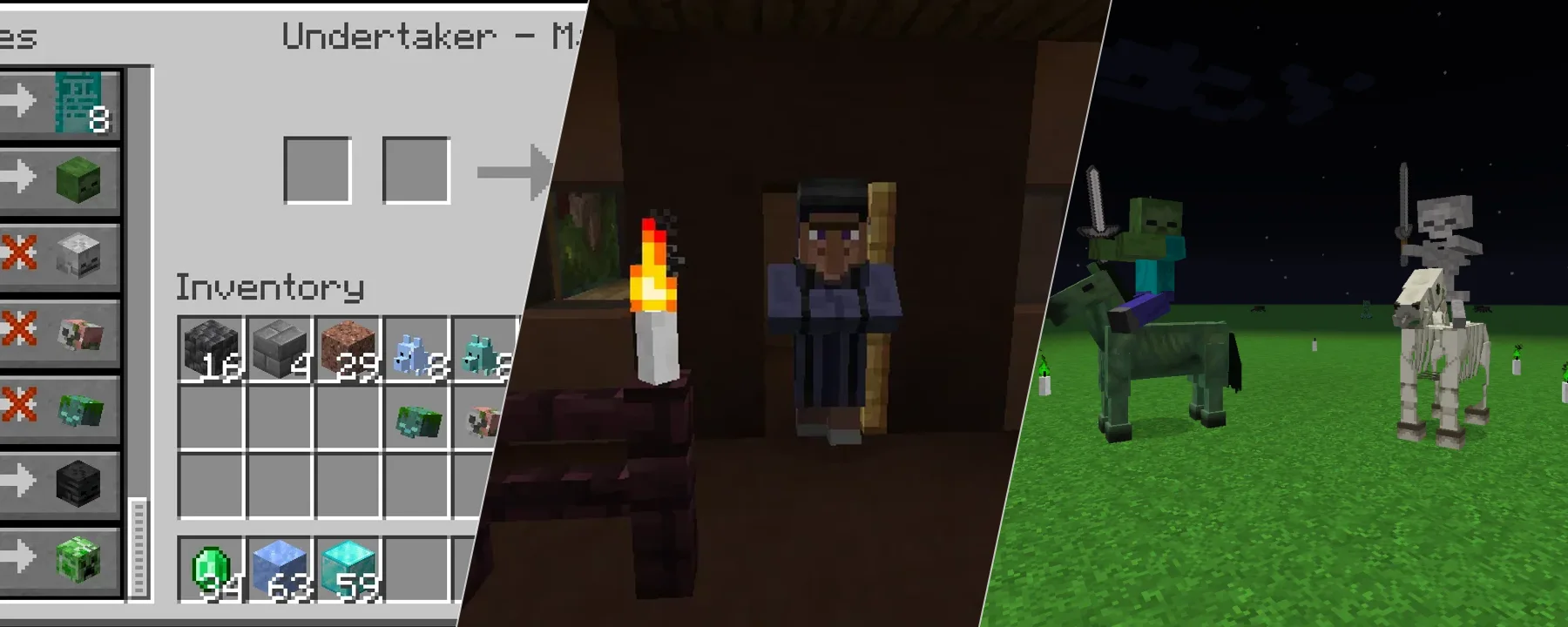 Gravestone mod - Extended — Gravestone mod - Extended screenshots 1–3