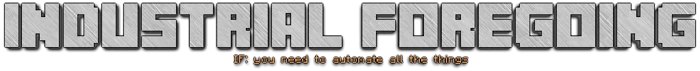 Industrial Foregoing — Industrial Foregoing screenshot