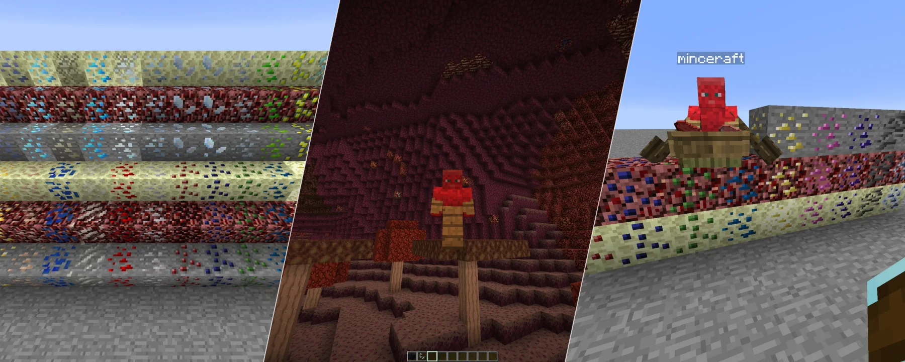 Netherending Ores — Netherending Ores screenshots 1–3