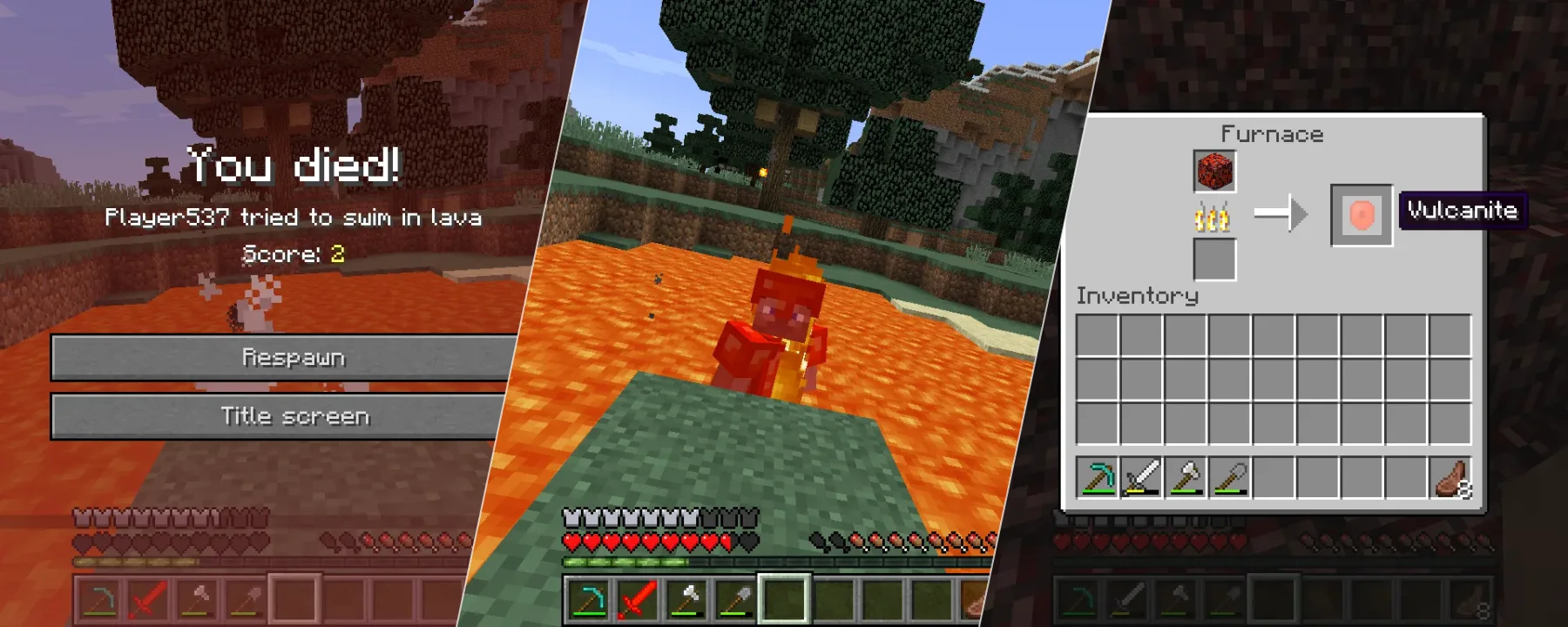Vulcanite — Vulcanite screenshots 1–3