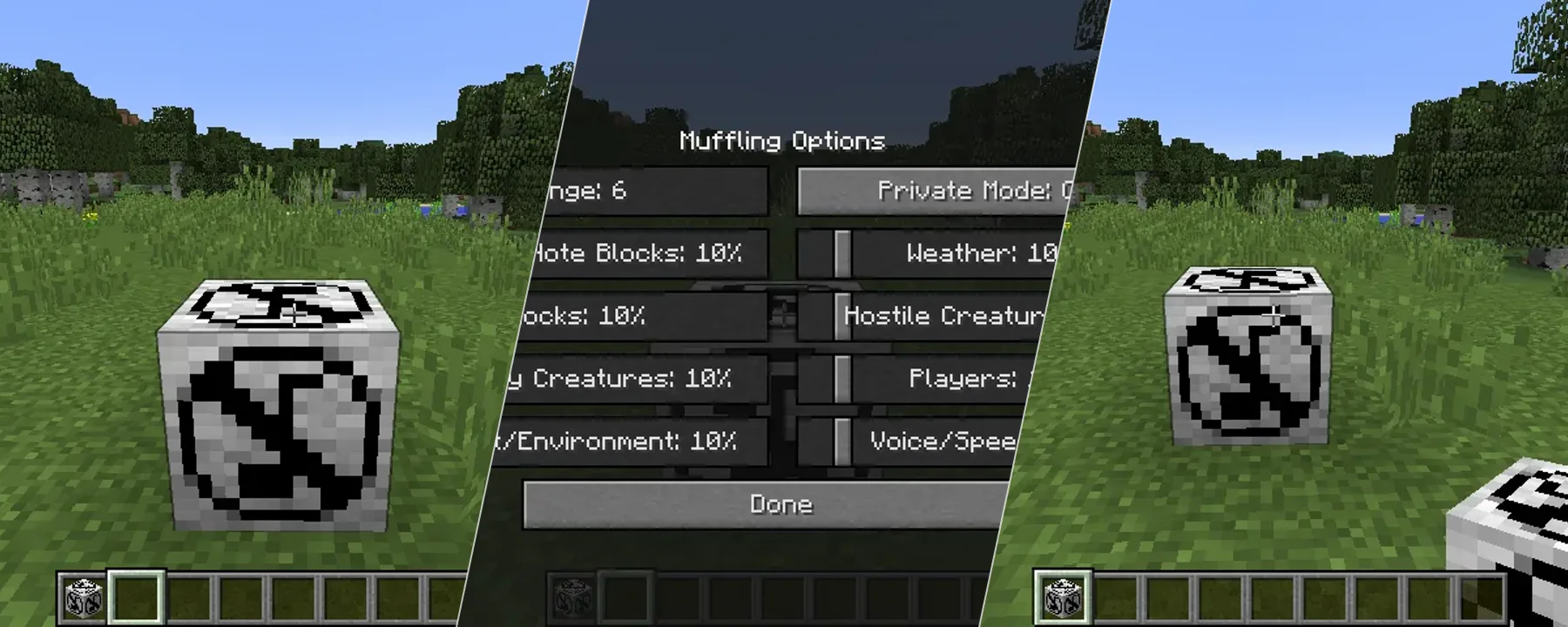 Better Muffling — Better Muffling screenshots 1–3