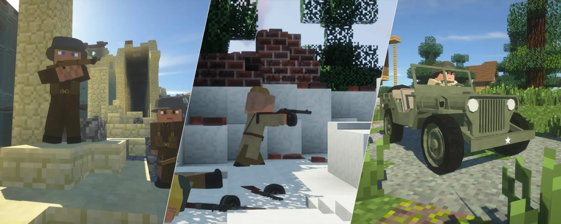 Call to Battle 3 WW2 - World War II Modpack — Call to Battle 3 WW2 - World War II Modpack screenshots 1–3