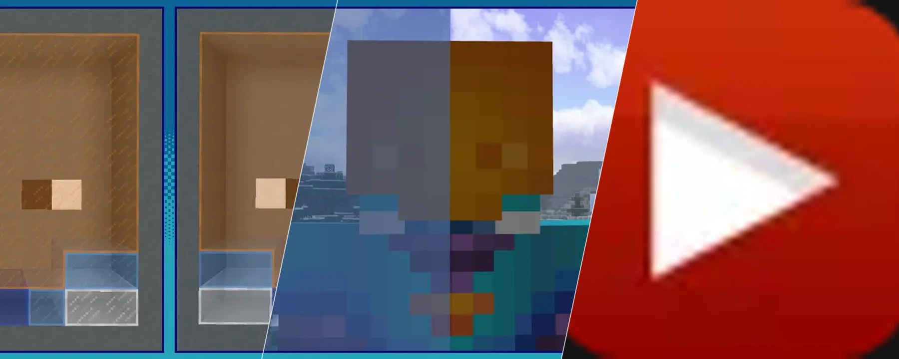 Clear Glass with Connected Textures! [16x] — Clear Glass with Connected Textures! [16x] screenshots 1–3
