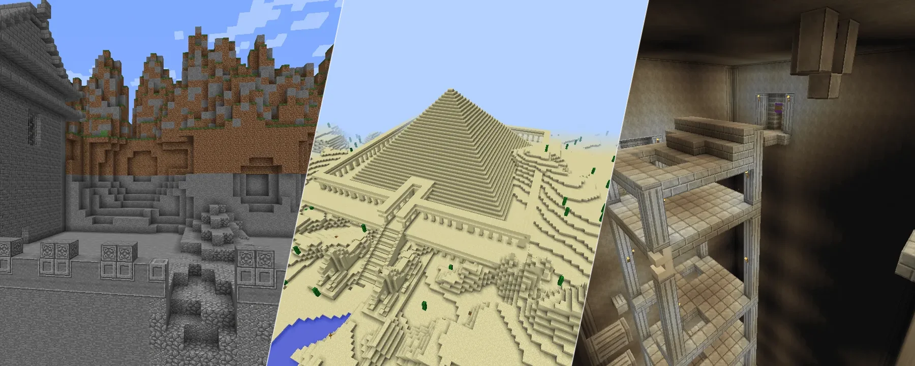 Explorer: A Minecraft Adventure Map and Modpack — Explorer: A Minecraft Adventure Map and Modpack screenshots 1–3
