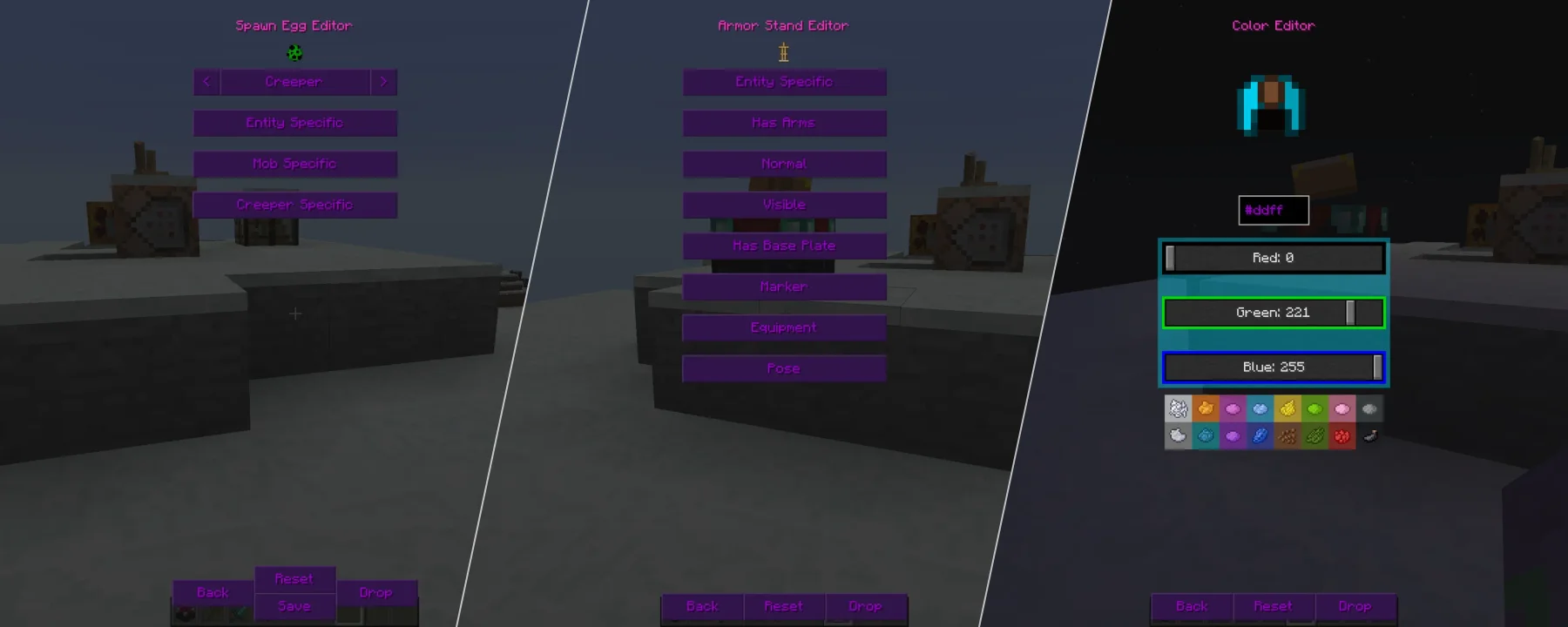 Infinity Item Editor — Infinity Item Editor screenshots 1–3