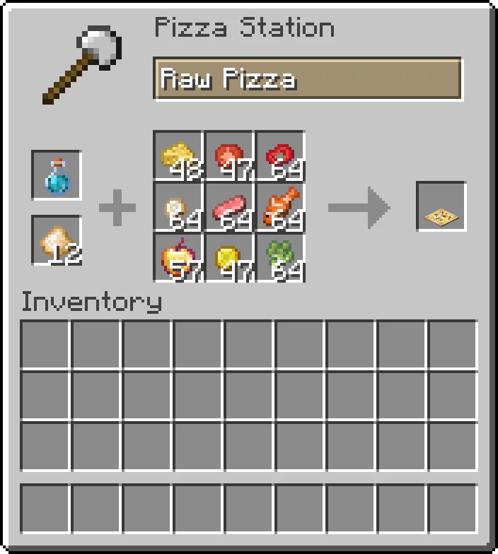 PizzaCraft — Pizza Station