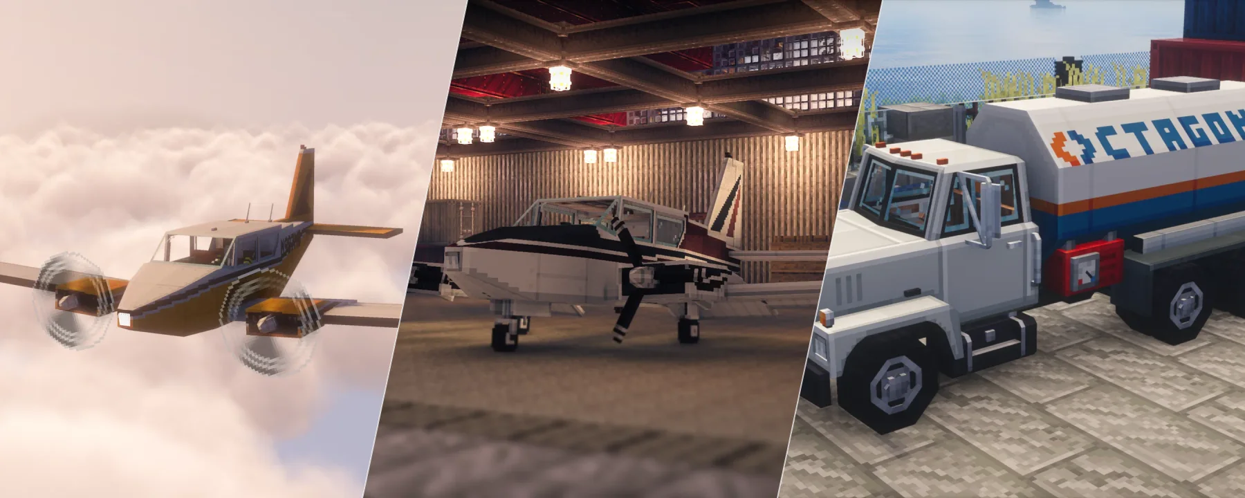 Immersive Vehicles (MTS/IV) - Official Content Pack - [OCP] - Planes, Cars, Helicopters & More! — Immersive Vehicles (MTS/IV) - Official Content Pack - [OCP] - Planes, Cars, Helicopters & More! screenshots 1–3