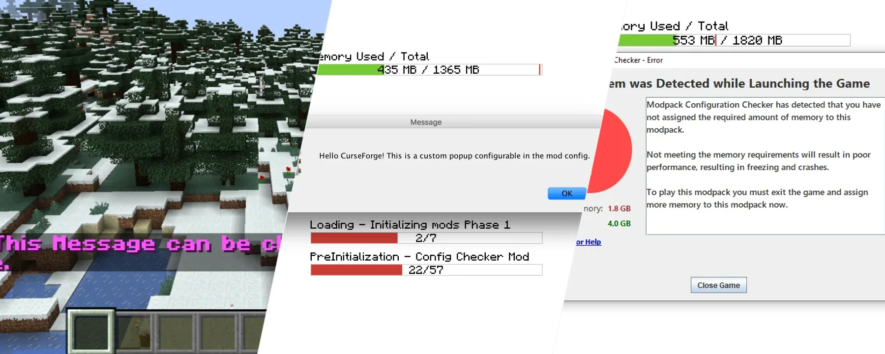 Modpack Configuration Checker — Modpack Configuration Checker screenshots 1–3