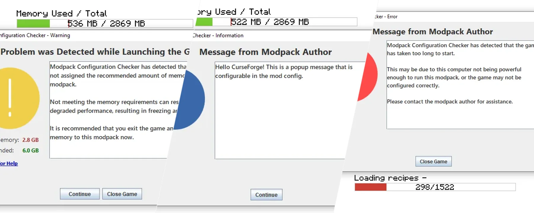Modpack Configuration Checker — Modpack Configuration Checker screenshots 4–6