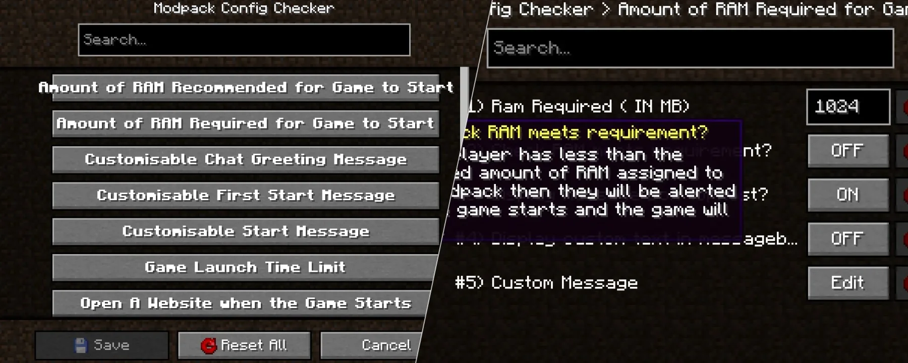 Modpack Configuration Checker — Modpack Configuration Checker screenshots 7–8