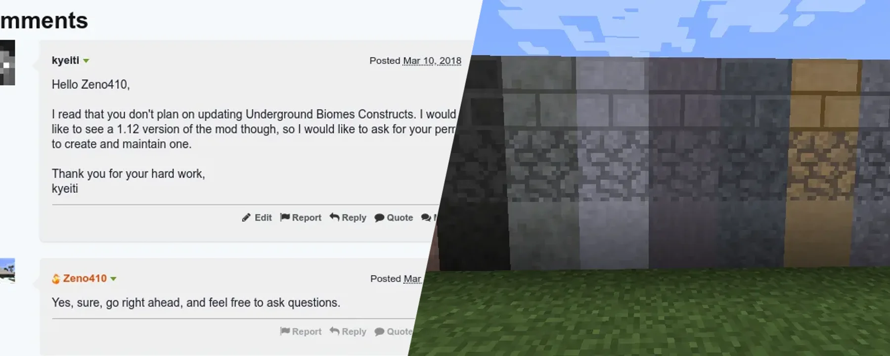 Underground Biomes — Underground Biomes screenshots 1–2