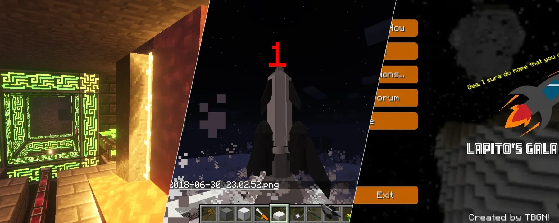 Lapito's Galacticraft — Lapito's Galacticraft screenshots 1–3