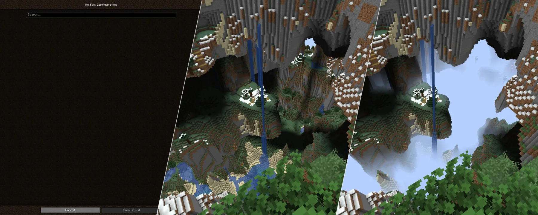 NoFog — NoFog screenshots 1–3