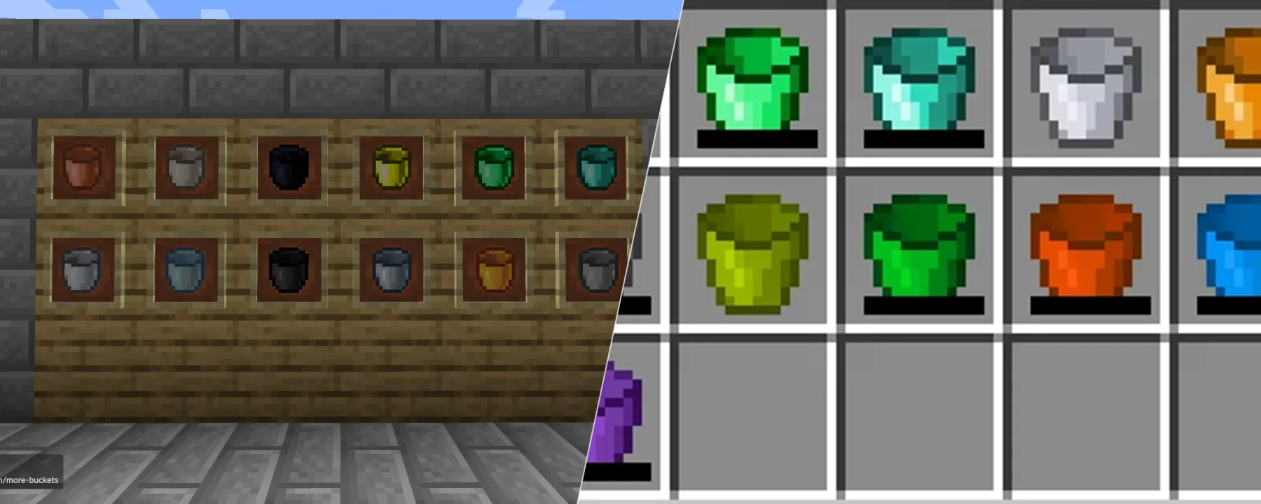More Buckets — More Buckets screenshots 1–2