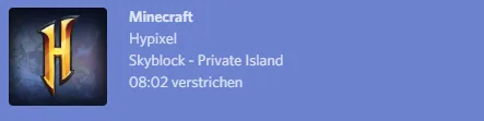DiscordRichPresence — New Hypixel Integration - 1