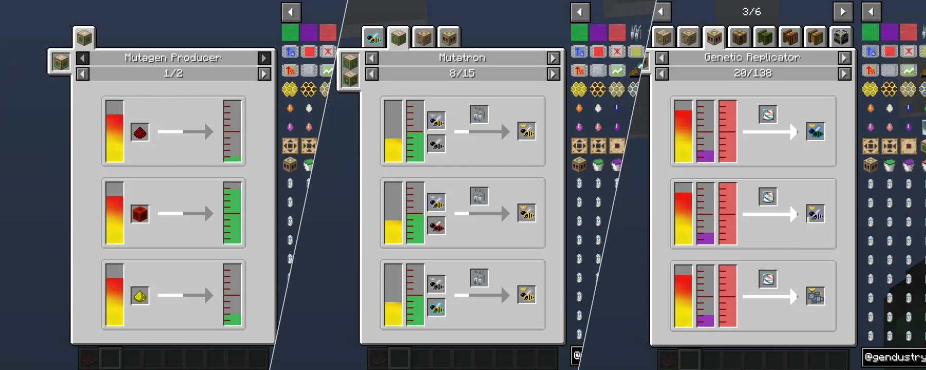Gendustry JEI Addon — Gendustry JEI Addon screenshots 1–3