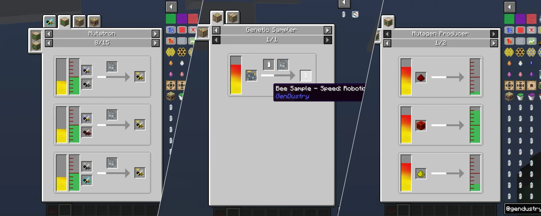 Gendustry JEI Addon — Gendustry JEI Addon screenshots 4–6