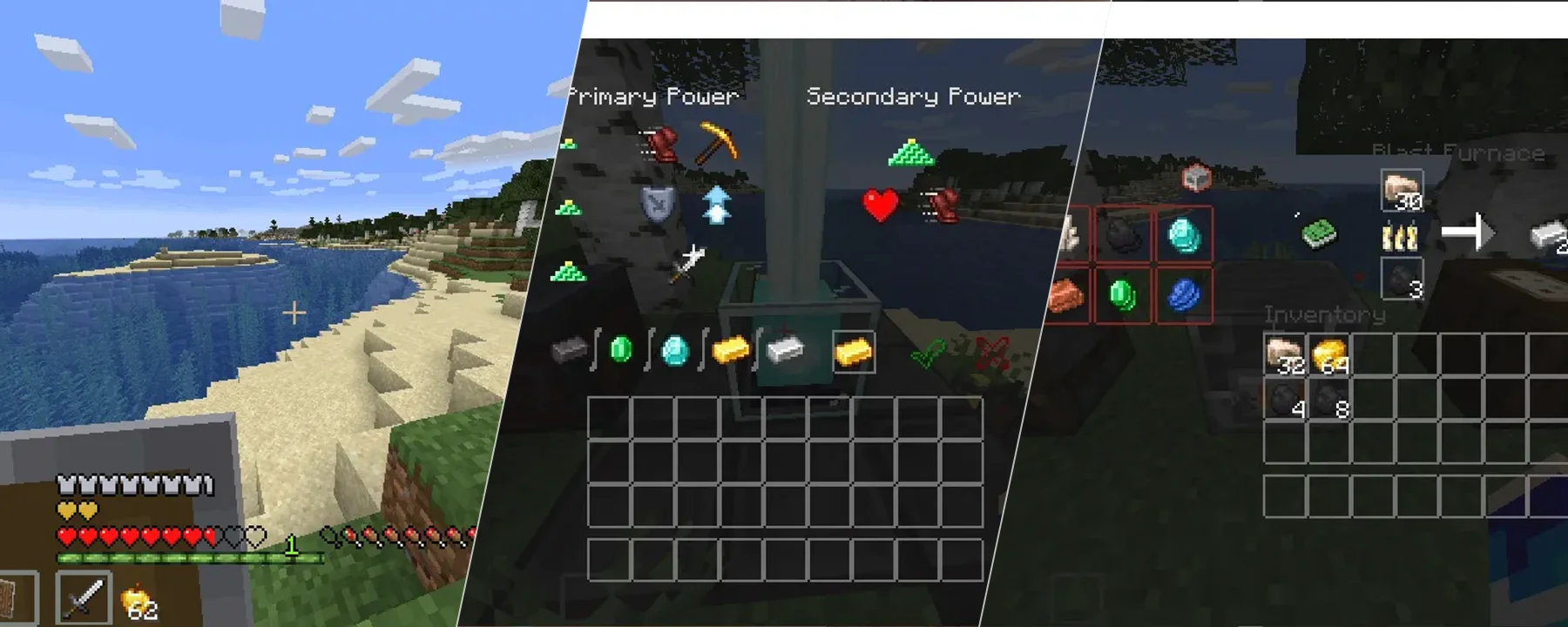 Transparent GUI and HUD — Transparent GUI and HUD screenshots 1–3