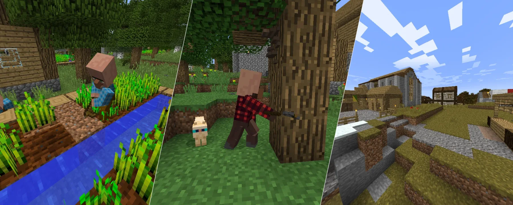 Life in the Industrial Village — Life in the Industrial Village screenshots 1–3