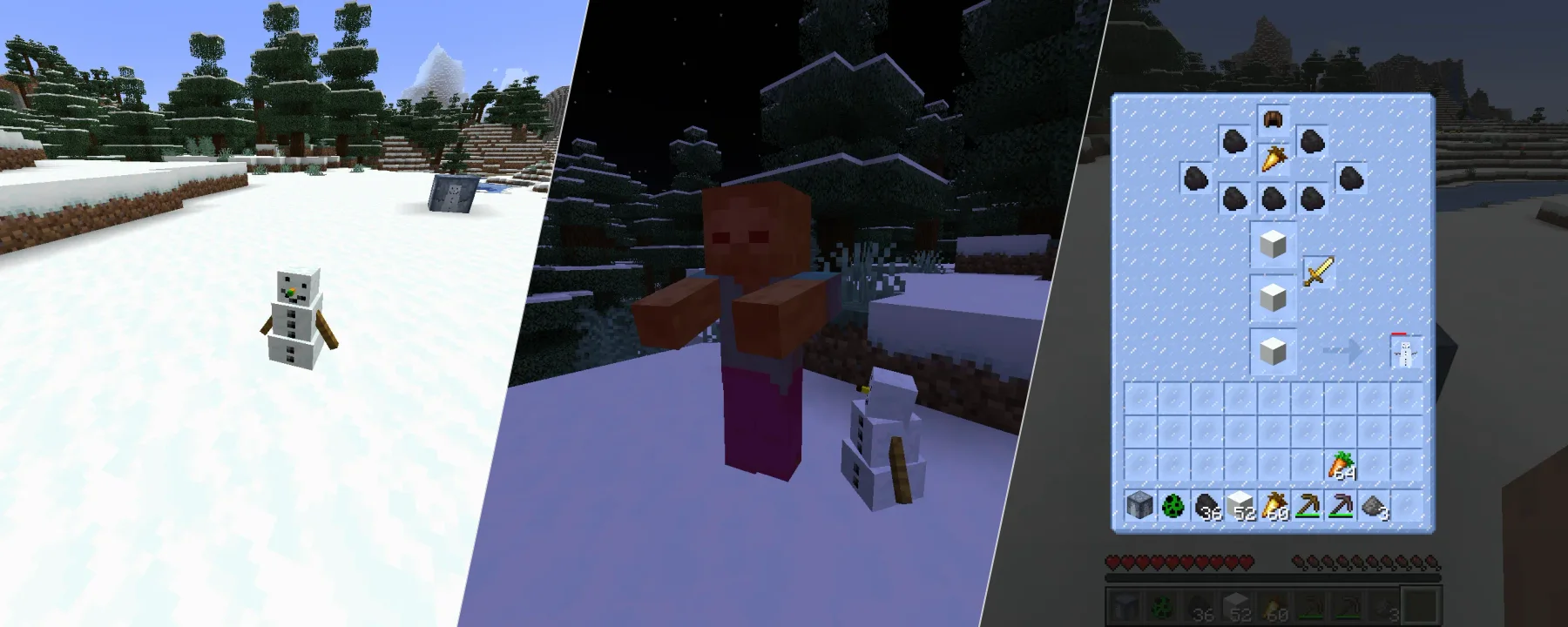 Snowmancy — Snowmancy screenshots 1–3