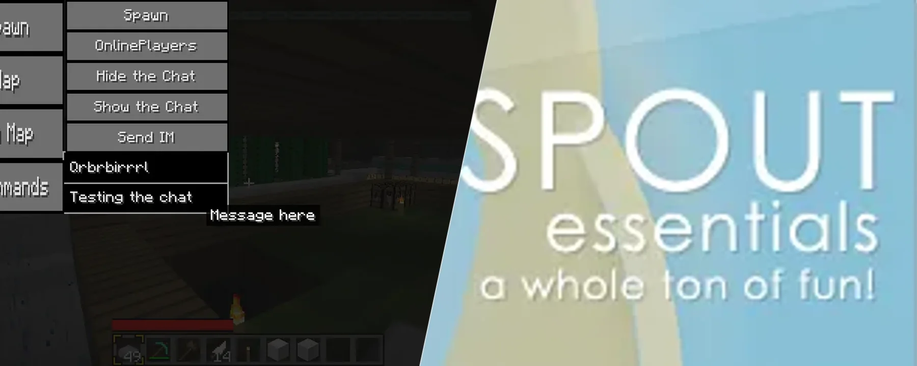 SpoutEssentials — SpoutEssentials screenshots 1–2