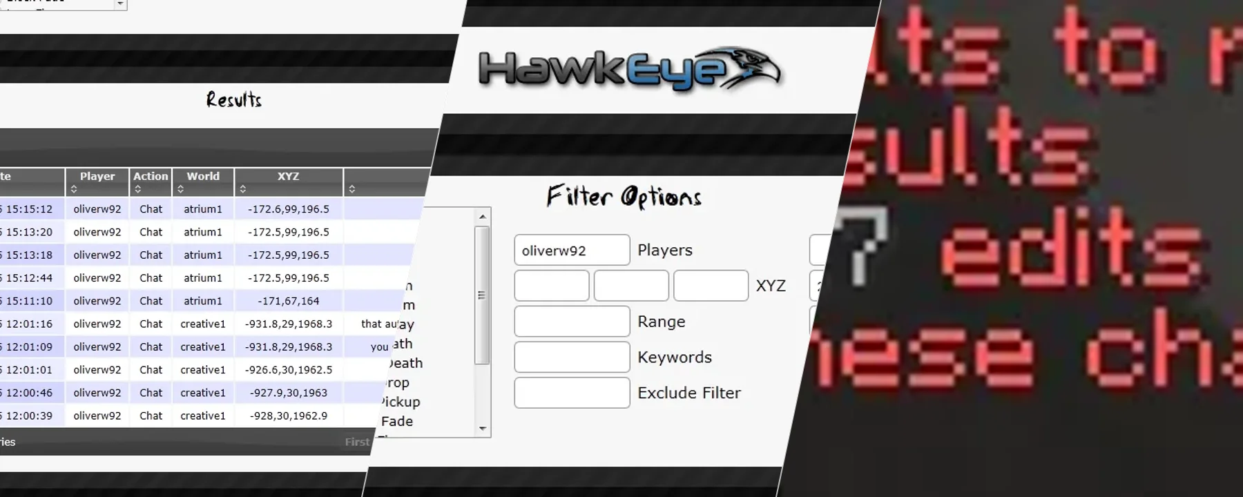 HawkEye — HawkEye screenshots 1–3