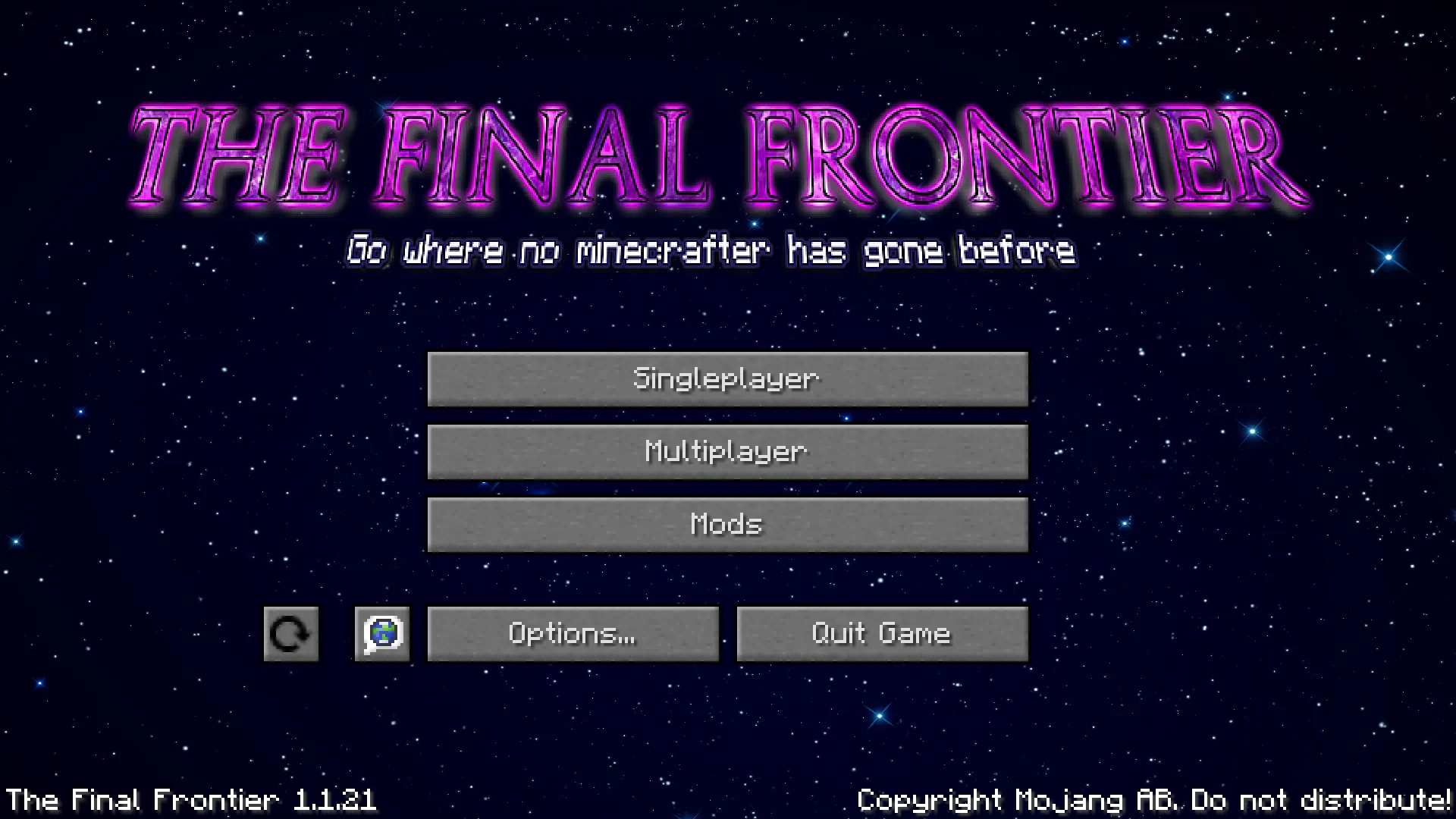 A New Home — The new Old Menu Screen