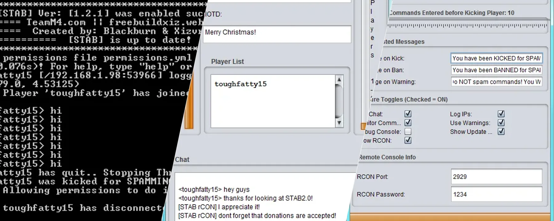 StopTalkingAutoBan — StopTalkingAutoBan screenshots 1–3