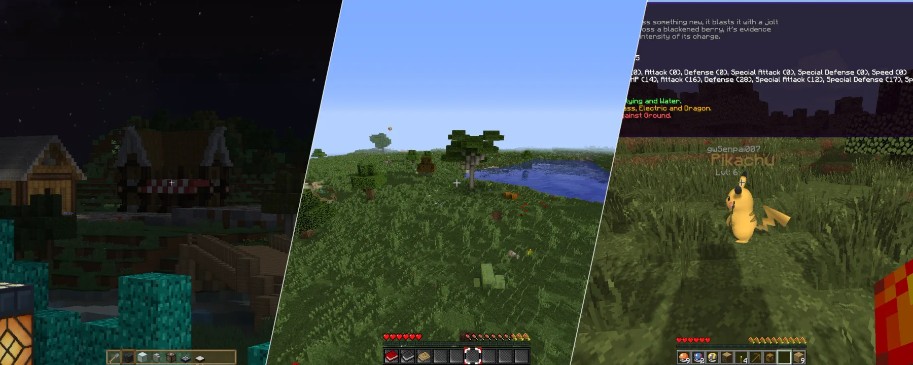 Senpai's Pixelmon - A Spirited Adventure — Senpai's Pixelmon - A Spirited Adventure screenshots 1–3