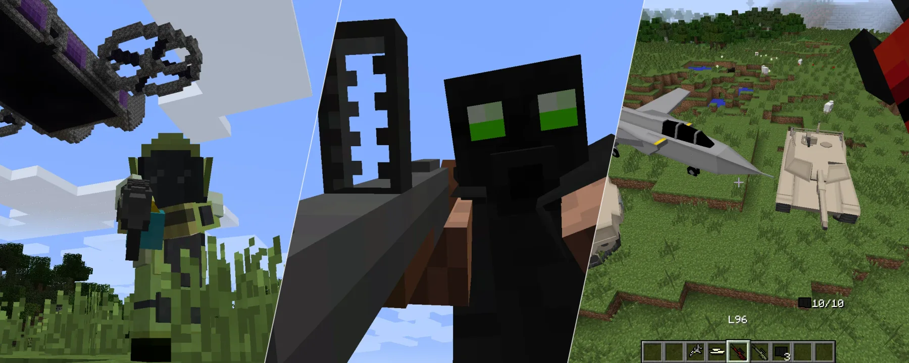Modern Weapons Pack for Flan's Mod — Modern Weapons Pack for Flan's Mod screenshots 1–3