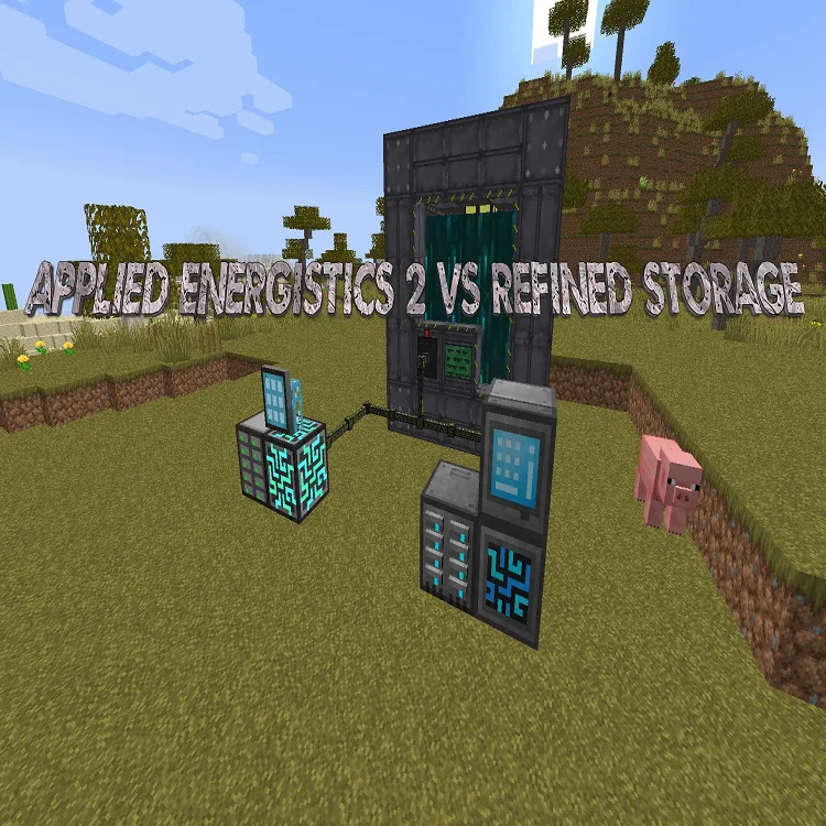 Applied Energistics 2 Vs Refined Storage — Bigger Icon