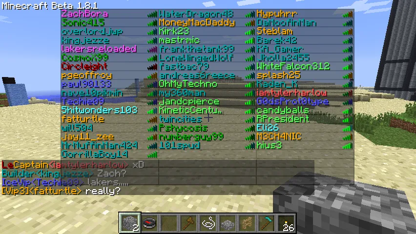 iChatPlayerList — TAB Playerlist