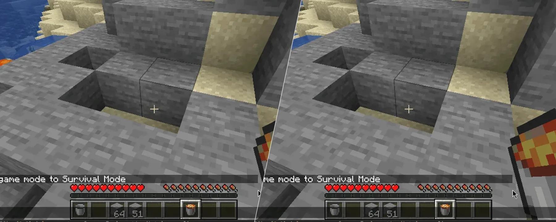 Cannot Build over Lava Source blocks — Cannot Build over Lava Source blocks screenshots 1–2