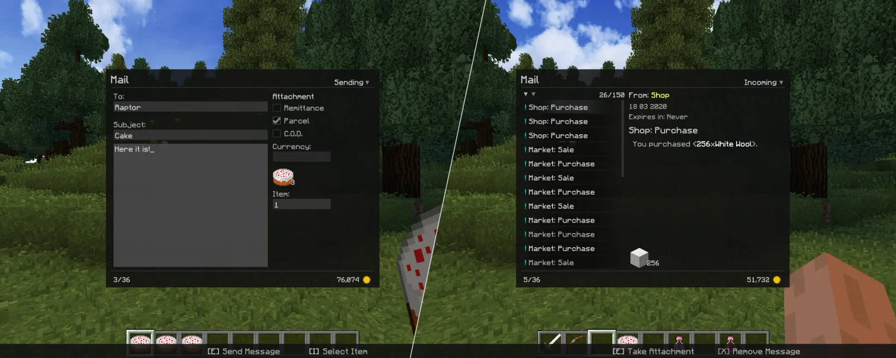 Oxygen: Mail — Oxygen: Mail screenshots 1–2