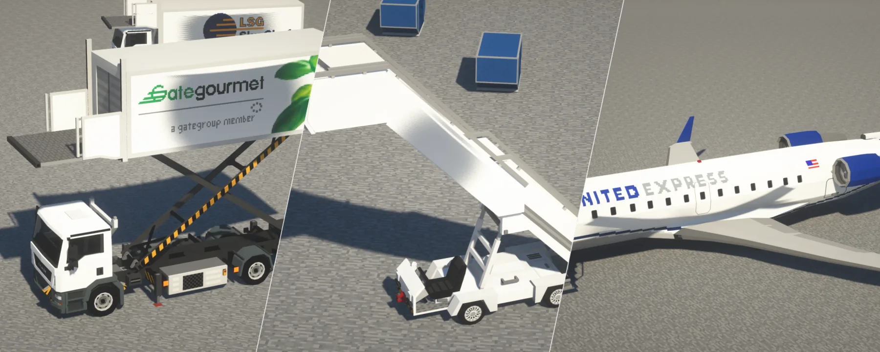Golden Airport Pack (GAP) [Immersive Vehicles content pack] — Golden Airport Pack (GAP) [Immersive Vehicles content pack] screenshots 1–3