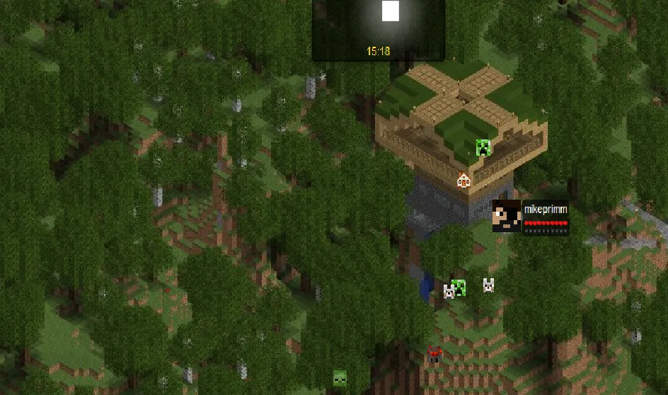 Dynmap-Mobs — Screen Shot