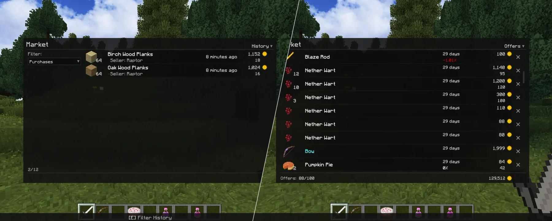 Oxygen: Market — Oxygen: Market screenshots 1–2