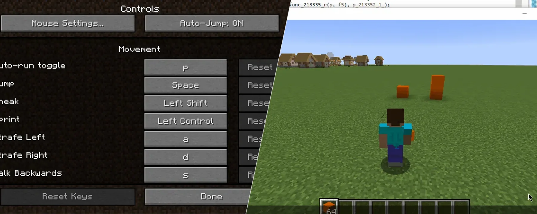Auto Sprint : key toggle — Auto Sprint : key toggle screenshots 1–2