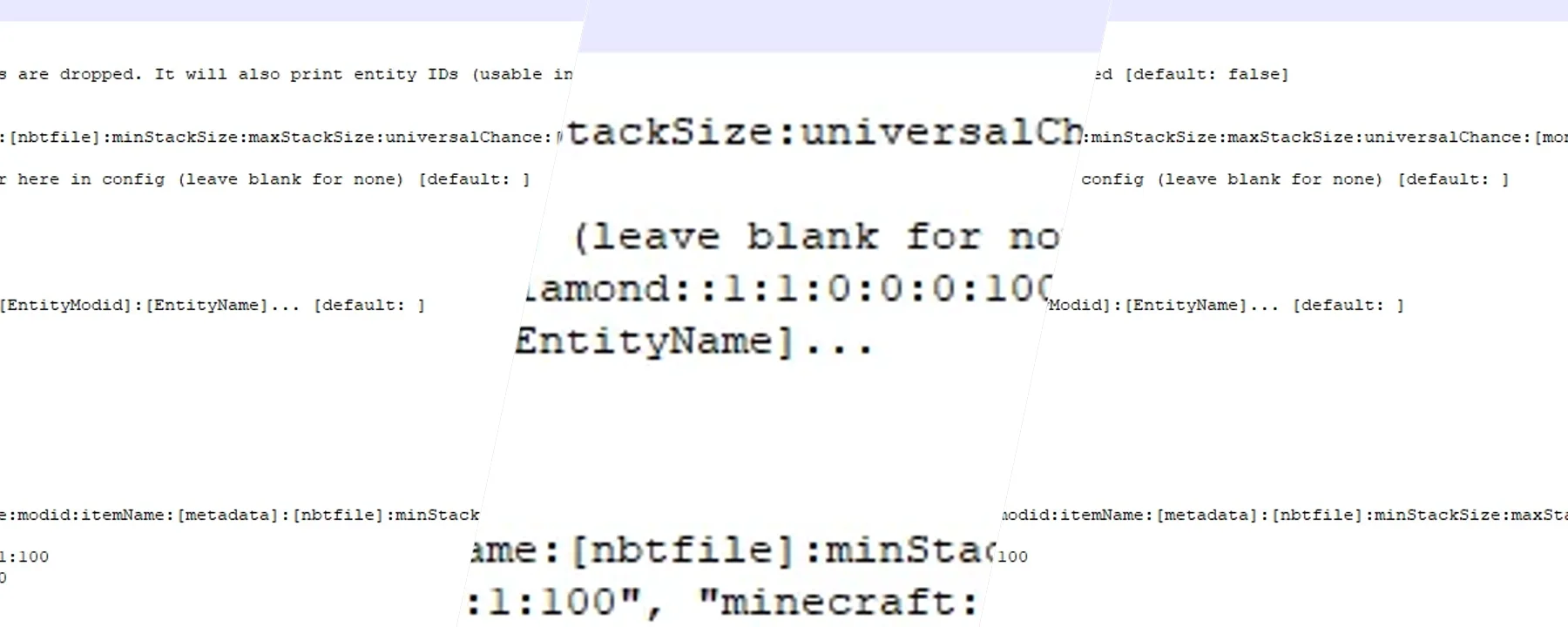 Edit Mob Drops — Edit Mob Drops screenshots 1–3