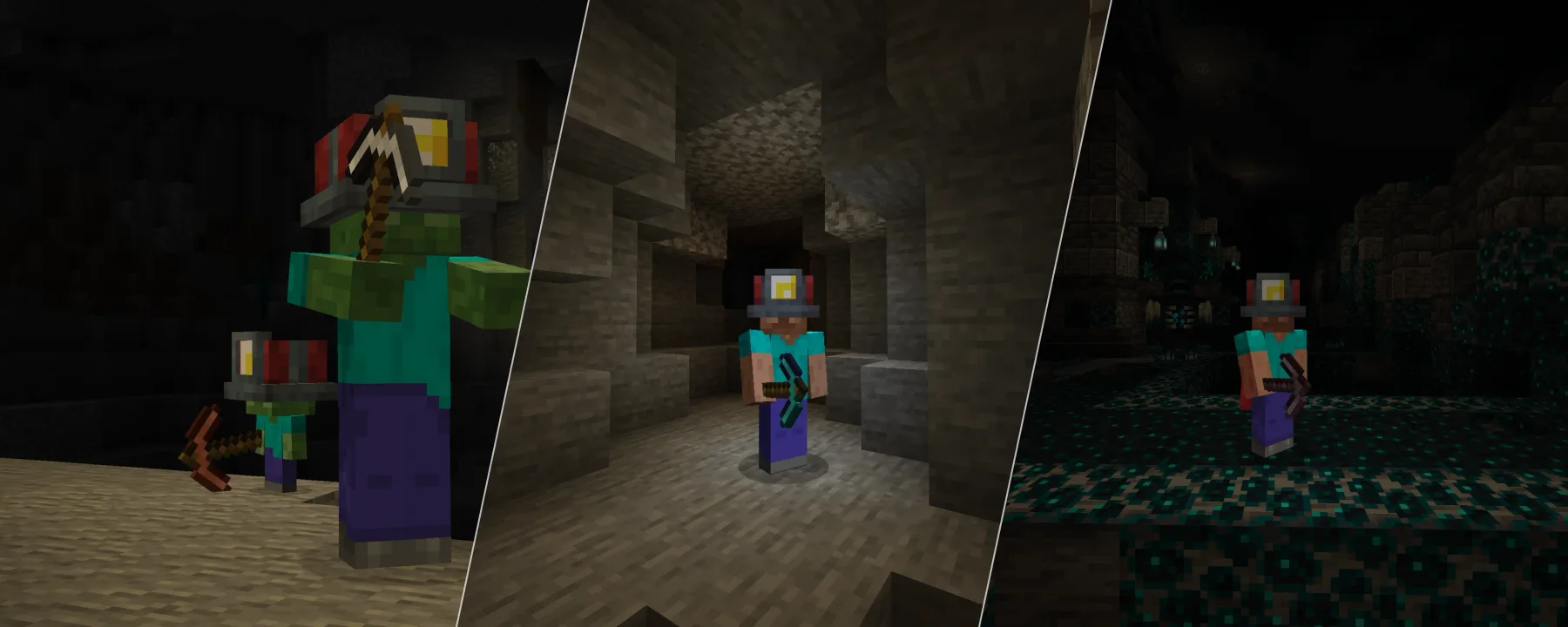 Miner's Helmet — Miner's Helmet screenshots 1–3