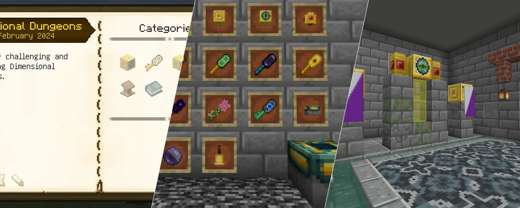 Dimensional Dungeons — Dimensional Dungeons screenshots 1–3