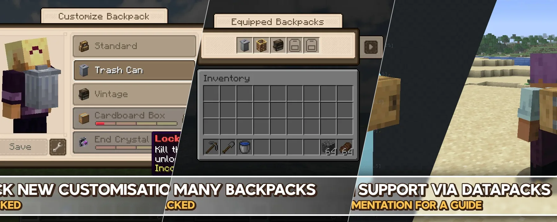 Backpacked — Backpacked screenshots 4–6