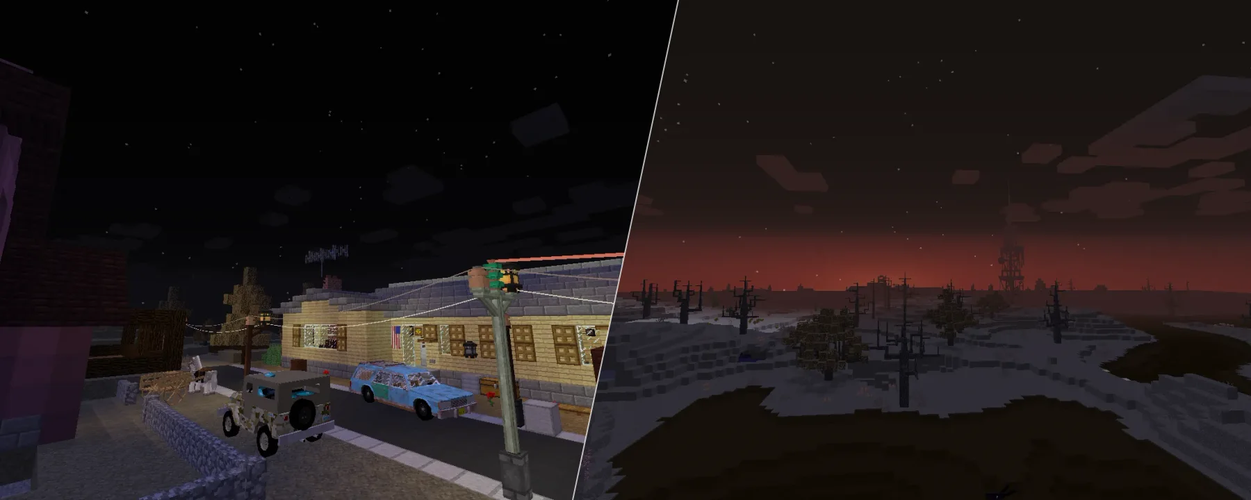 The End of Minecraft (TEOM) — The End of Minecraft (TEOM) screenshots 1–2